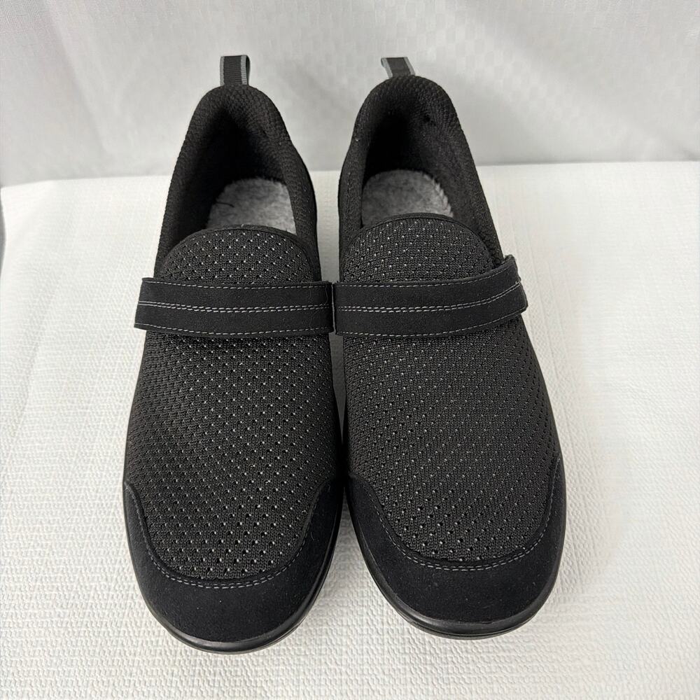 Orthofeet Quincy Black Shoes Womens Size 12 B No Insoles Comfort Diabetic - Picture 3 of 11